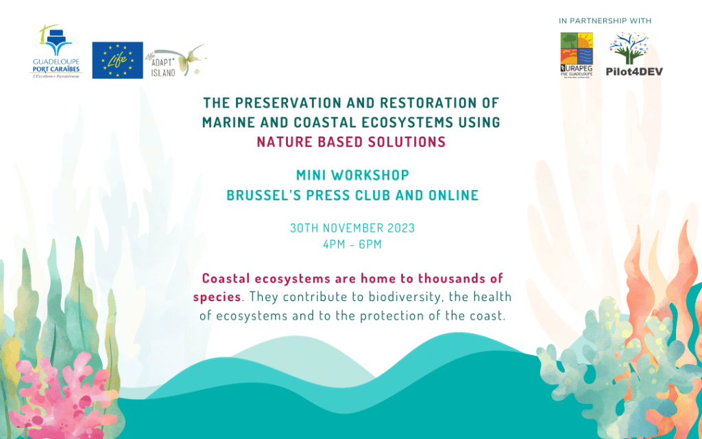 The preservation and restoration of coastal and marine ecosystems using nature based solutions