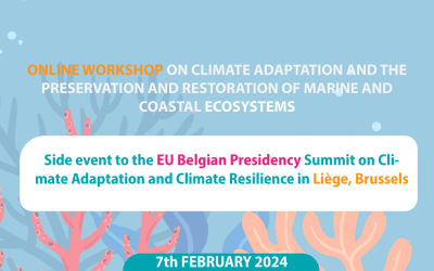 The LIFE ADAPT T’ISLAND project organizes in collaboration with PILOT4DEV hybrid workshops on climate adaptation and the preservation of coastal ecosystems